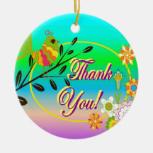 Decorative Thank you  Ornament