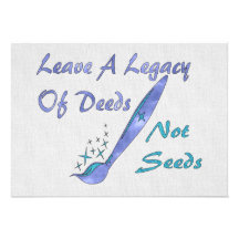 Deeds Not Seeds Announcement