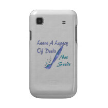 Deeds Not Seeds Samsung Galaxy Covers