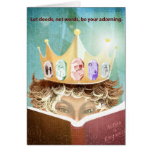 Deeds not Words Card