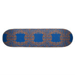 Deep Blue Bandanna skateboard