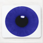 Deep Blue Eyeball Mouse Pad mousepads