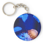 Deep Blue Sea Jellyfish keychains