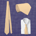 deep champagne solid colour neckties