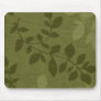 Deep Green Leaves Mousepad