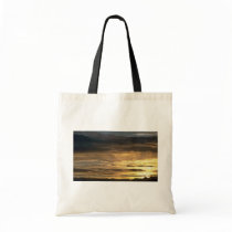 Deep Grey Sky Canvas Bags