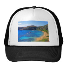 Deep Hanauma Bay 3, Honolulu, Oahu, Hawaii Inland Trucker Hat
