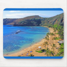 Deep Hanauma Bay 3, Honolulu, Oahu, Hawaii Inland Mouse Pad