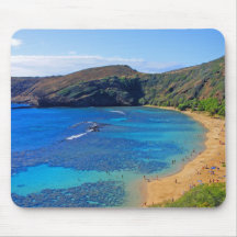Deep Hanauma Bay 3, Honolulu, Oahu, Hawaii Inland Mousepad