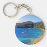 Deep Hanauma Bay, Honolulu, Oahu Key Chain