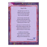 Deep In You Poem Greeting Card