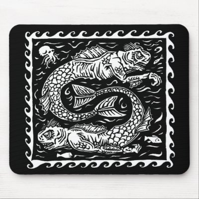 Deep Ones Mousepad by Hypnogoria