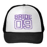 Deep Purple Distressed Bride 09 Baseball Cap Hat