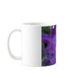 Deep Reddish-purple Iris Closeup mug