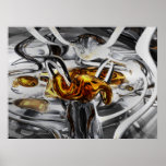 Deep Rooted Abstract Poster posters