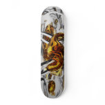 Deep Rooted Abstract Skateboard