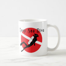Deep Sea Diva Coffee Mugs