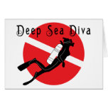 Deep Sea Diva Greeting Cards