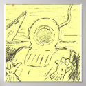 Deep Sea Diver posters