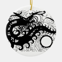 Deep Sea Dragon ornaments (Silhouette)