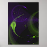 Deep Sea Fractal Poster
