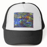 Deep Space Abstract Art Background hats