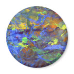 Deep Space Abstract Art Background magnets