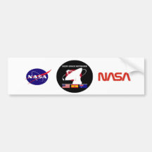 Deep Space Network 40th Anniversary Patch Bumper Stickers