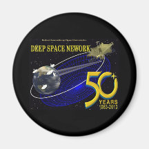 DEEP SPACE NETWORK @ 50!! REFRIGERATOR MAGNET