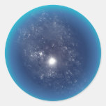 Deep Space Round Sticker