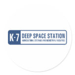 deep space station k-7 stickers