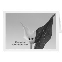Deepest Condolences Karten