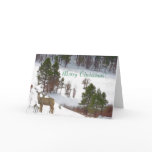 Deer Christmas Card