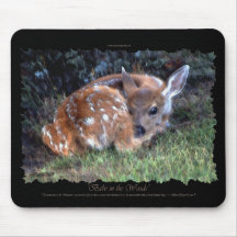 Deer Fawn Artistic Mousepad