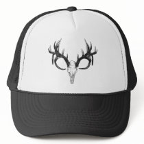 Deer head trucker hat