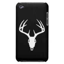 Deer Hunting Skull w/ Antlers iPod Case-Mate Case