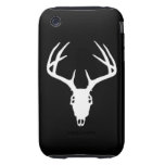 Deer Hunting Skull w/ Antlers Tough iPhone 3 Cases