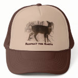 Deer in Snow - Earth Day hats
