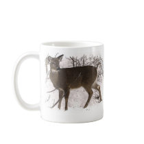 Deer in Snow Mug