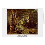 Deer In The Woods By Courbet Gustave cards