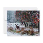 Deer in Winter invitations