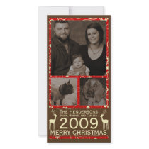 Deer it's Cristmas! Holiday Photocard