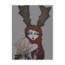deer post card