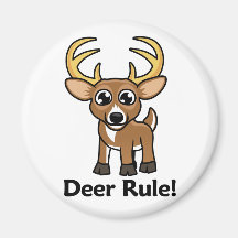 Deer Rule! Magnet