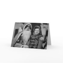 Deer Santa Greeting Card