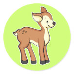 Deer sticker