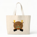 Deer tote bag