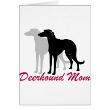 Deerhound Mum Cards