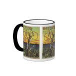 Déesse Vintage Bicycle Poster Mugs