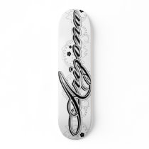 default, arizona -phoenix paisley White Skate Boards